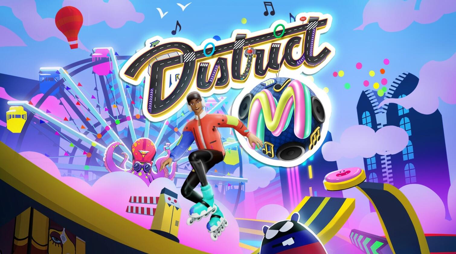 Oculus Quest 游戏《滑板运动》District M