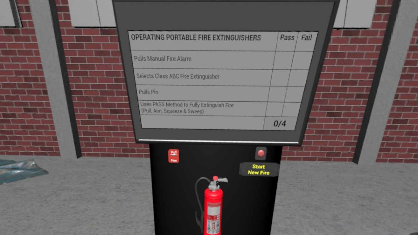 Oculus Quest 游戏《灭火：灭火器培训》Extinguish: Fire Extinguisher Training