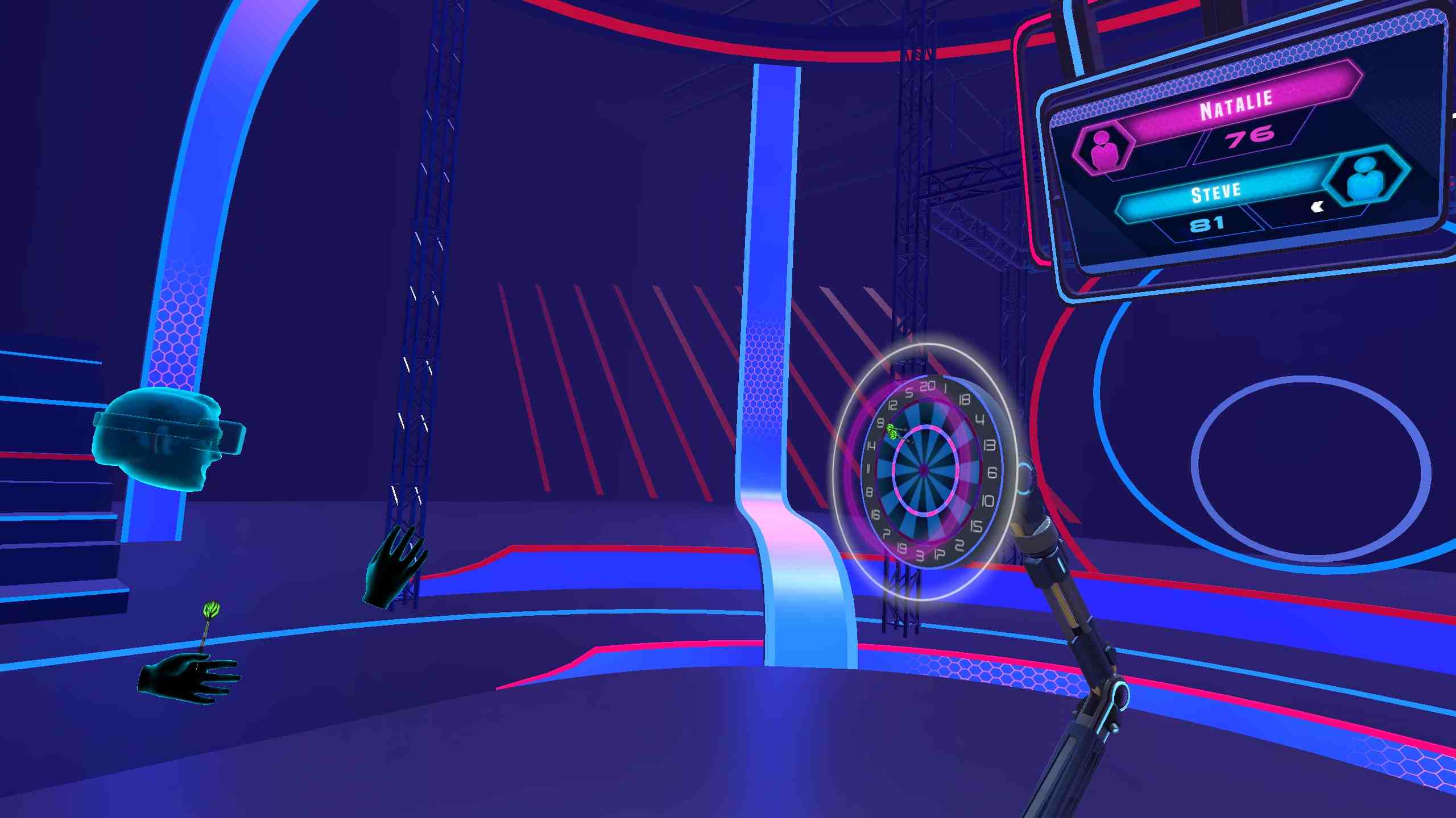 Oculus Quest 游戏《飞镖大战》Darts Battle VR