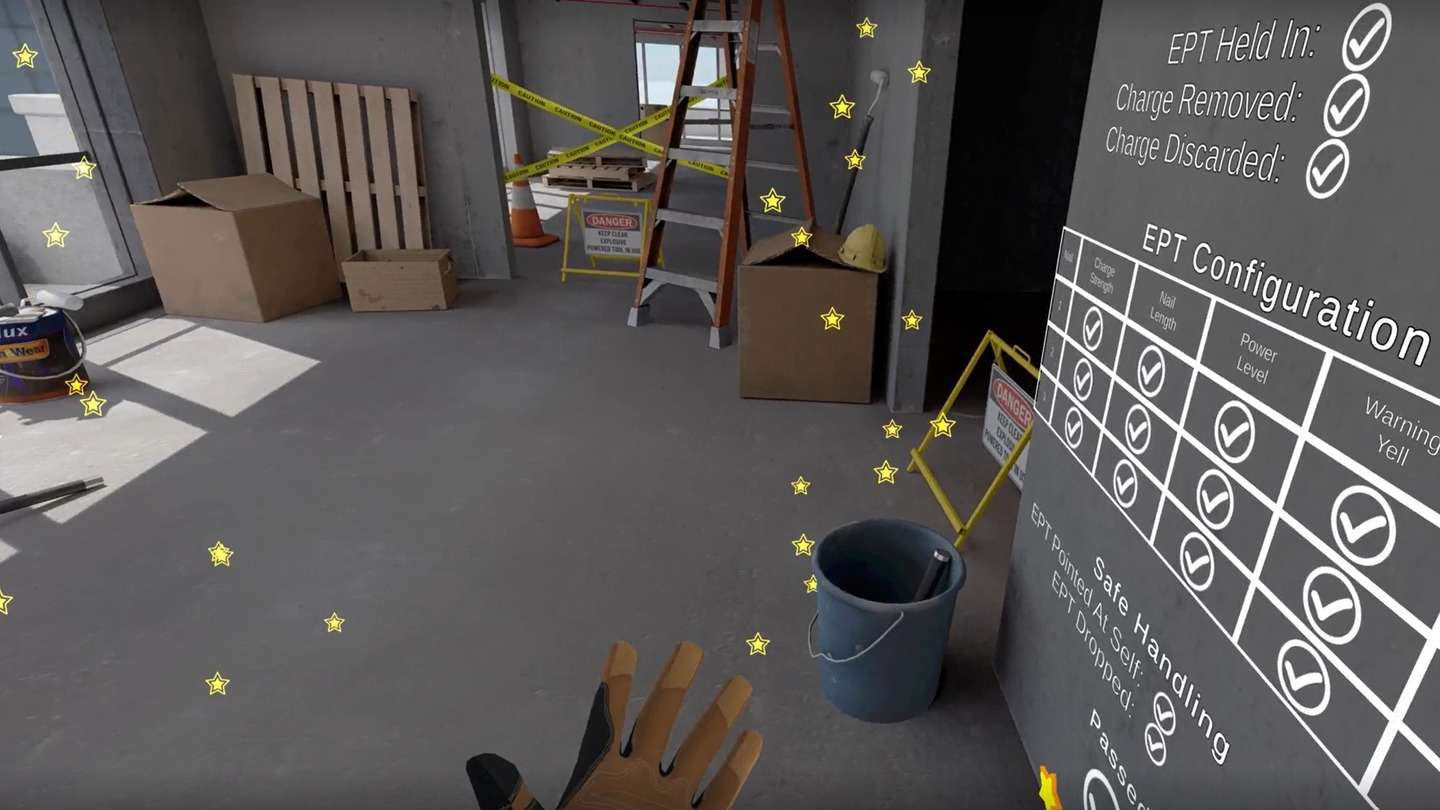 Oculus Quest 游戏《爆炸性电动工具安全》Explosive Power Tools Safety