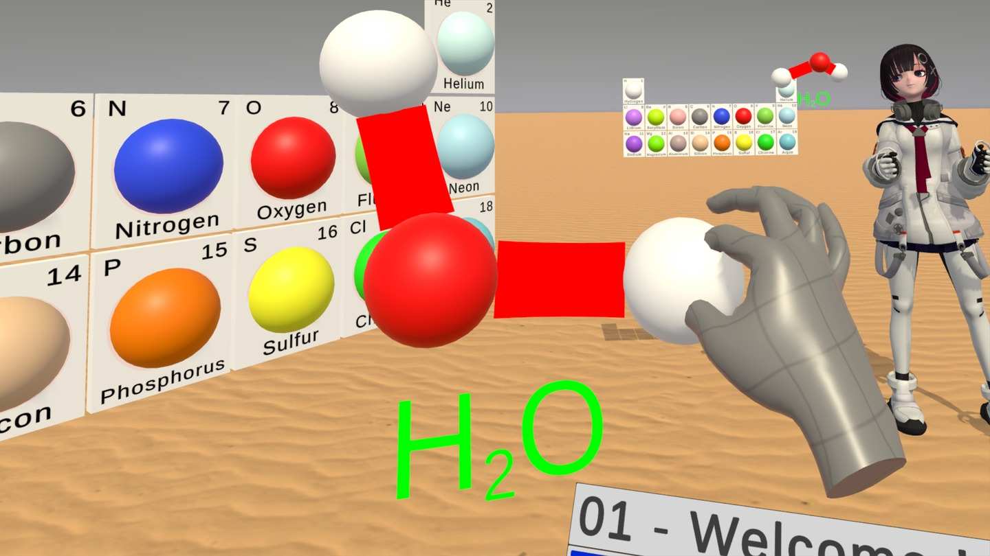 Oculus Quest 游戏《解释化学》Explayn Chemistry