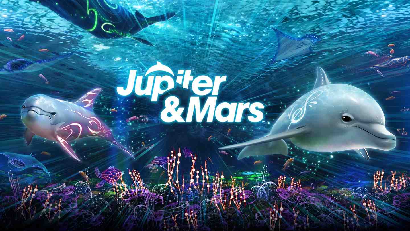 Oculus Quest 游戏《两只海豚》Jupiter and Mars VR