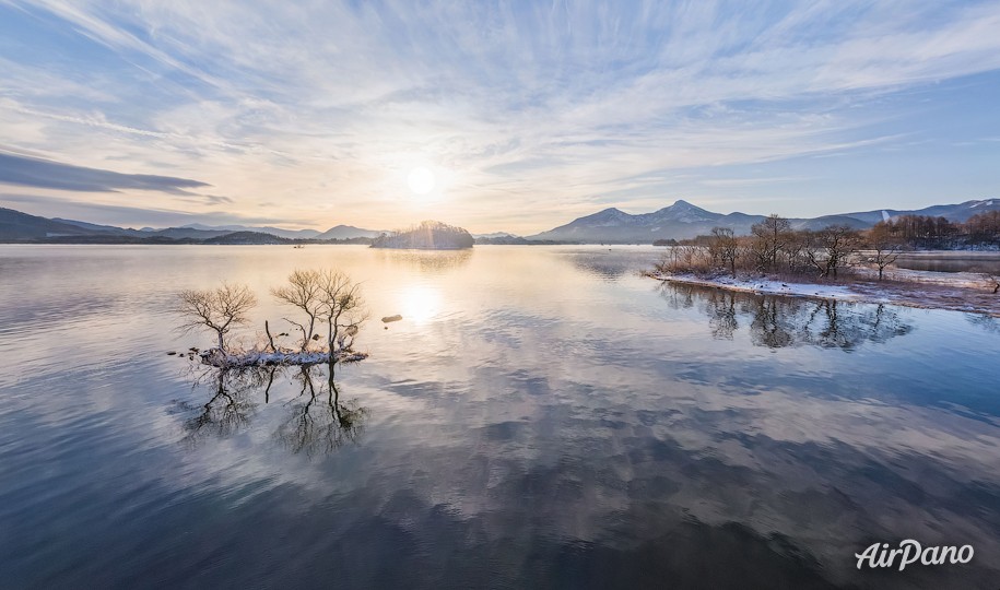 日本福岛县桧原湖