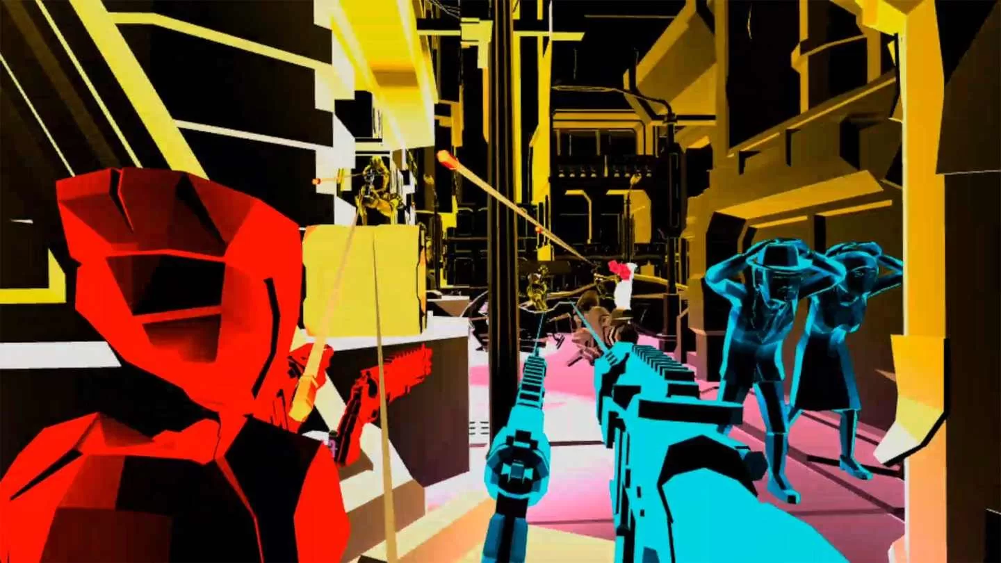 Oculus Quest 游戏《街机射击》Cybercade