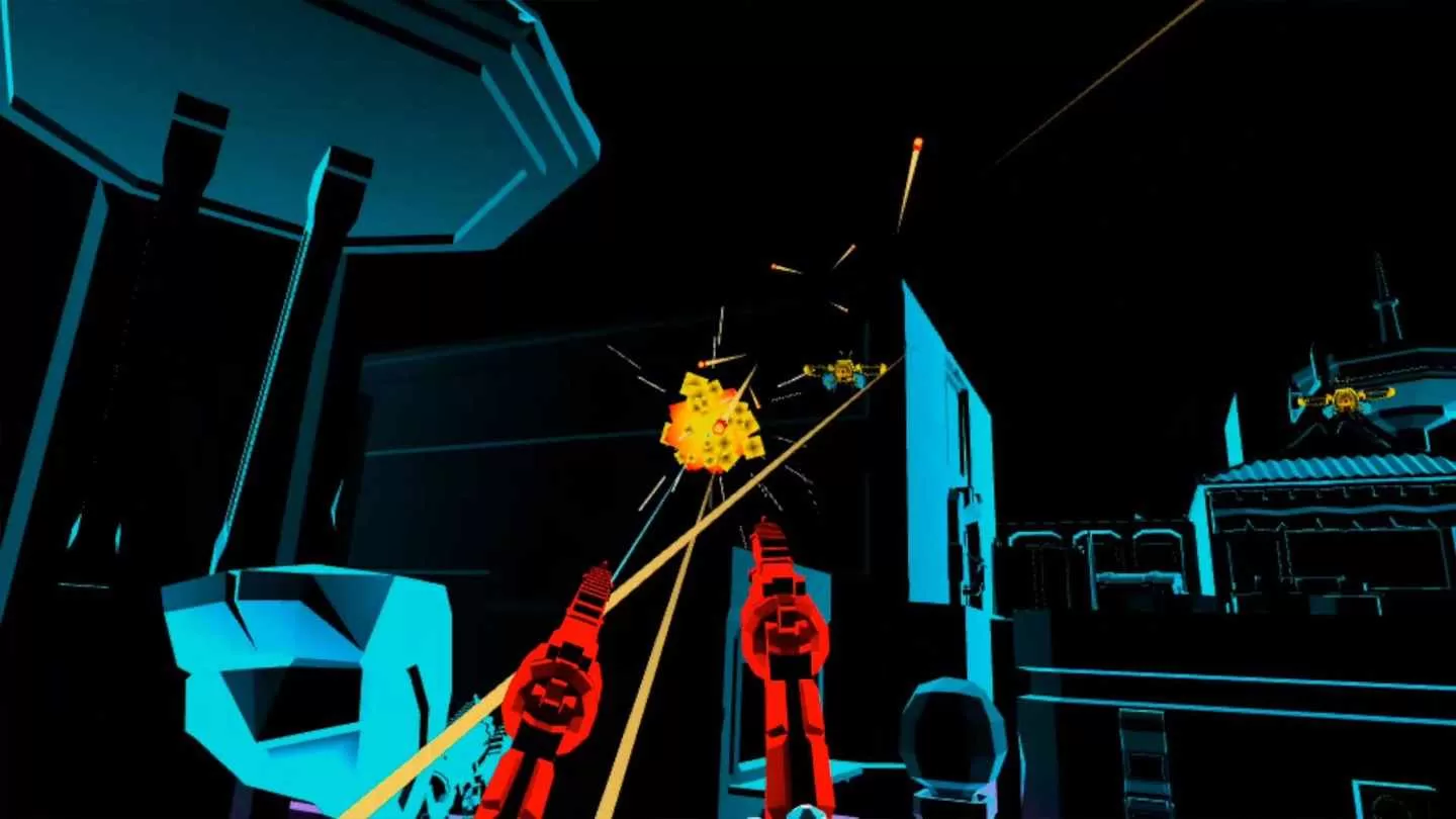 Oculus Quest 游戏《街机射击》Cybercade