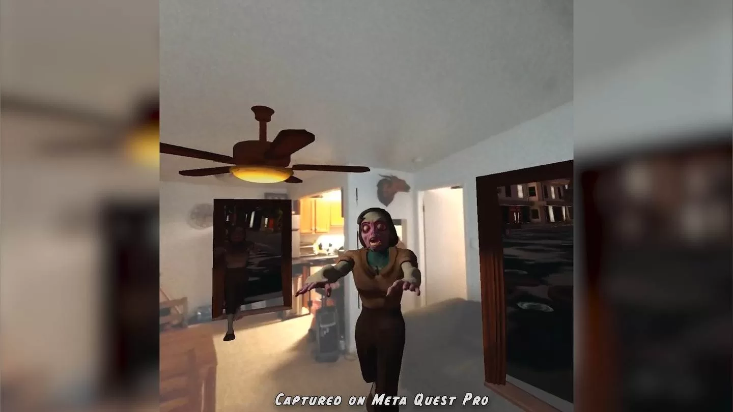 Oculus Quest 游戏《黑城丧尸：混合现实》Zombies Noir: Mixed Reality