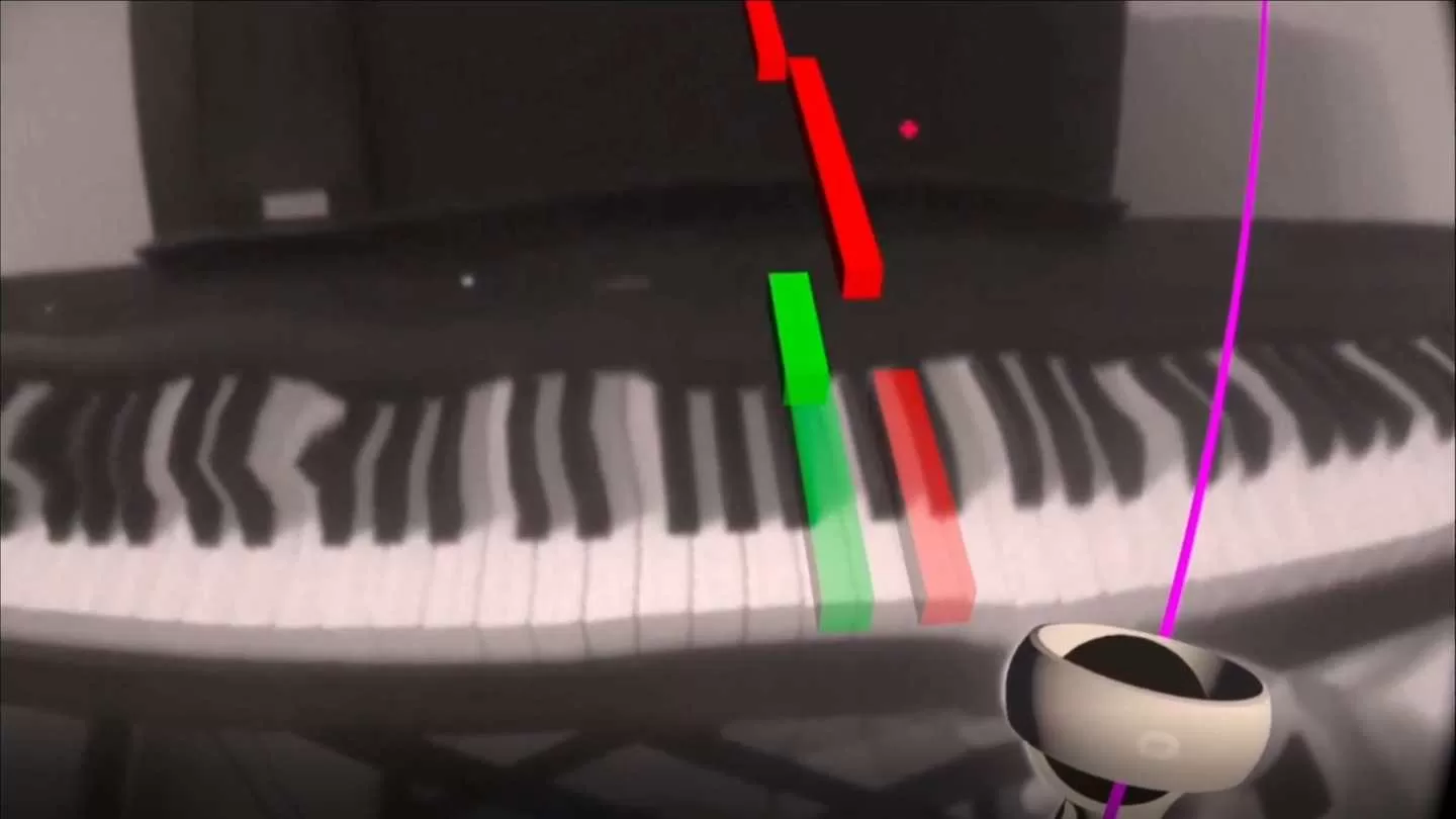 Oculus Quest 游戏《钢琴AR》Pianogram