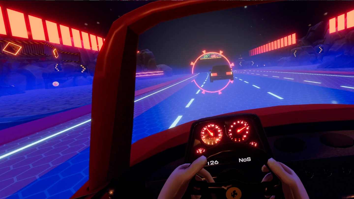 Oculus Quest 游戏《云中赛车》inRun