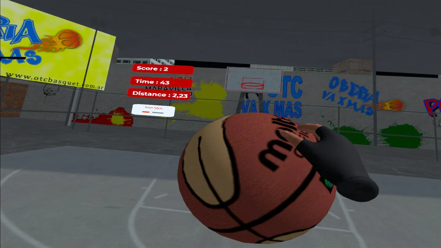 Meta Quest 游戏《篮球VR游戏》Basketball VR Game