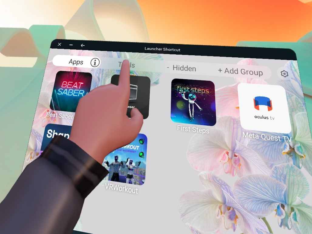 Oculus Quest 程序《闪电启动器》PiLauncher