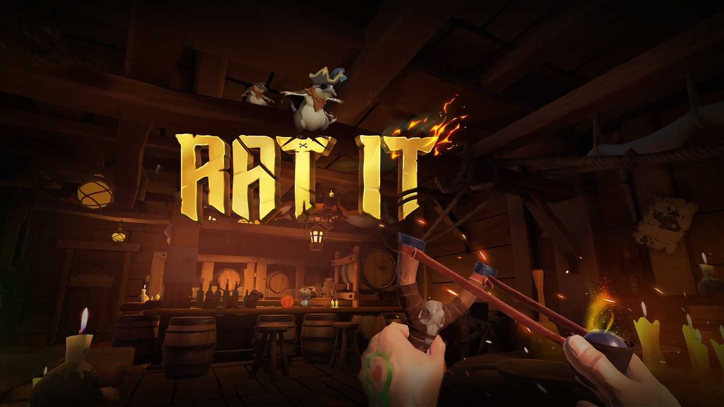 Oculus Quest 游戏《灭鼠传说》Rat It