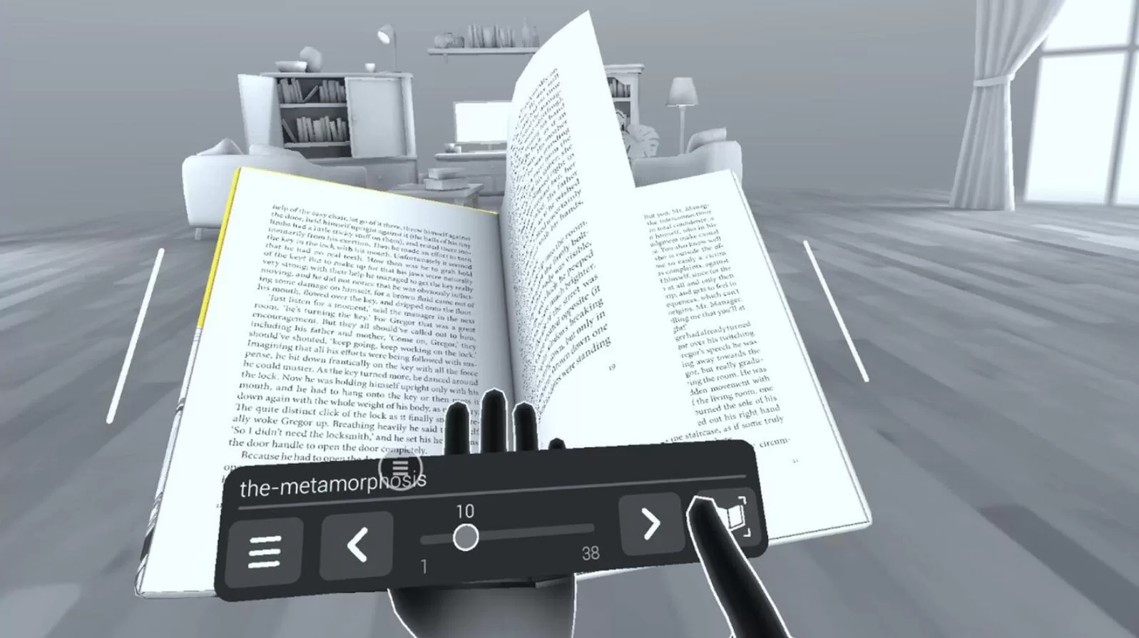 Oculus Quest 游戏《XR阅读器》Livro