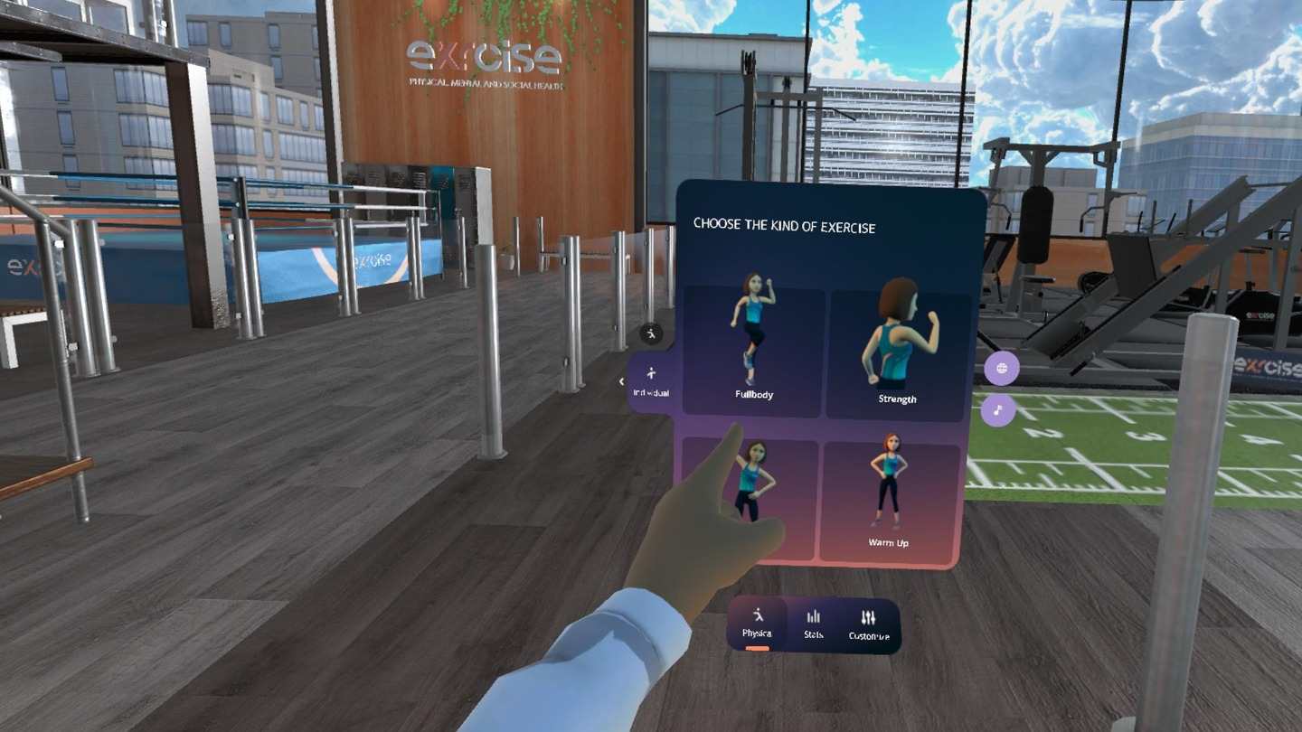 Oculus Quest 游戏《移动你的身体》eXRcise – Move your body, move your mind