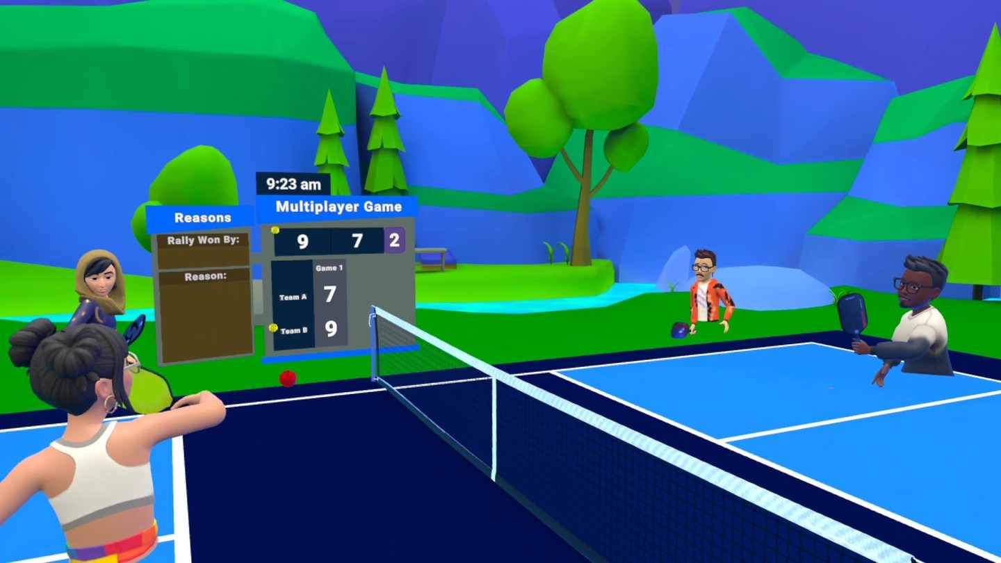 Oculus Quest 游戏《匹克球一号》Pickleball One