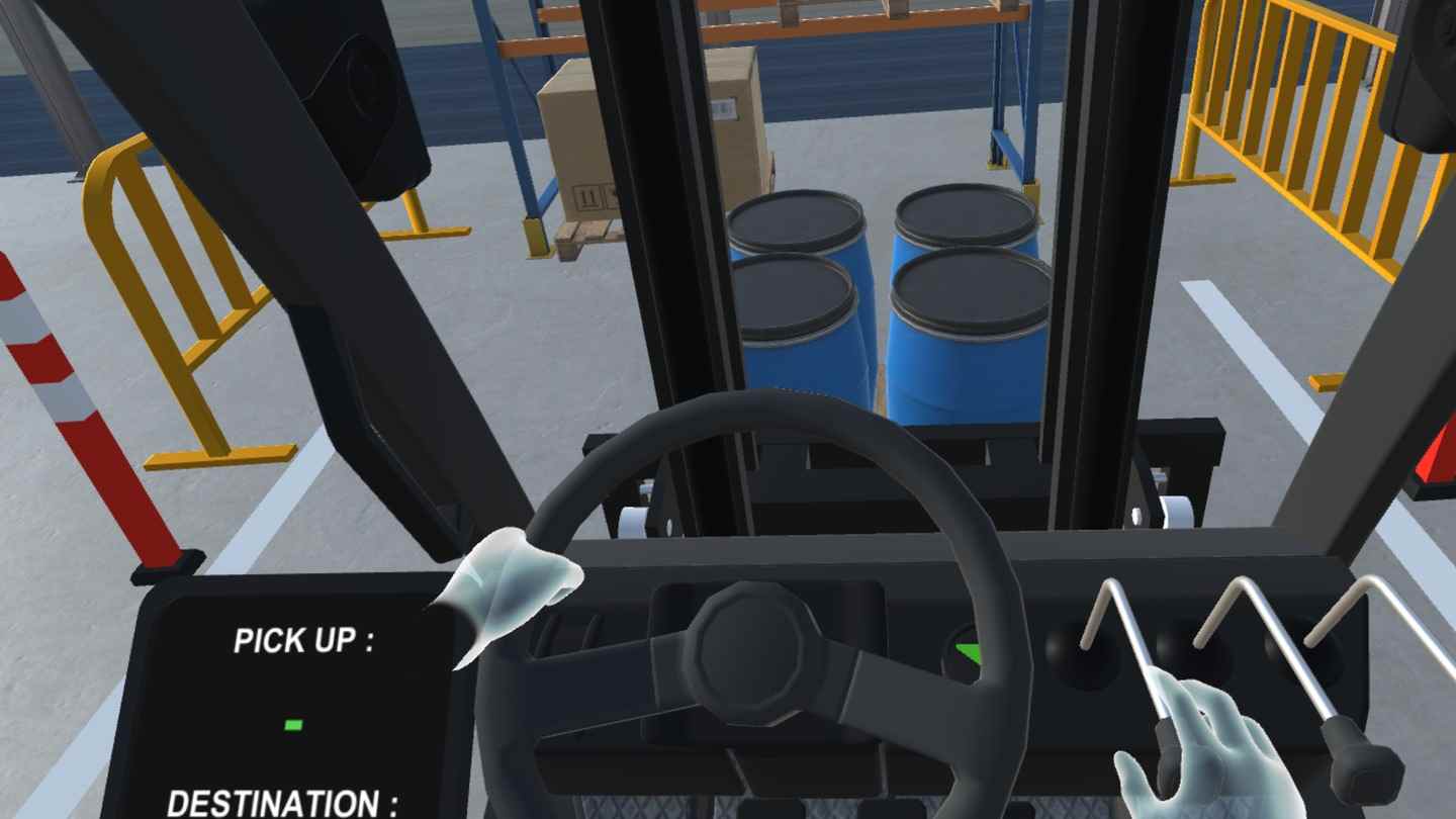 Oculus Quest 游戏《叉车模拟器》Forklift Simulator