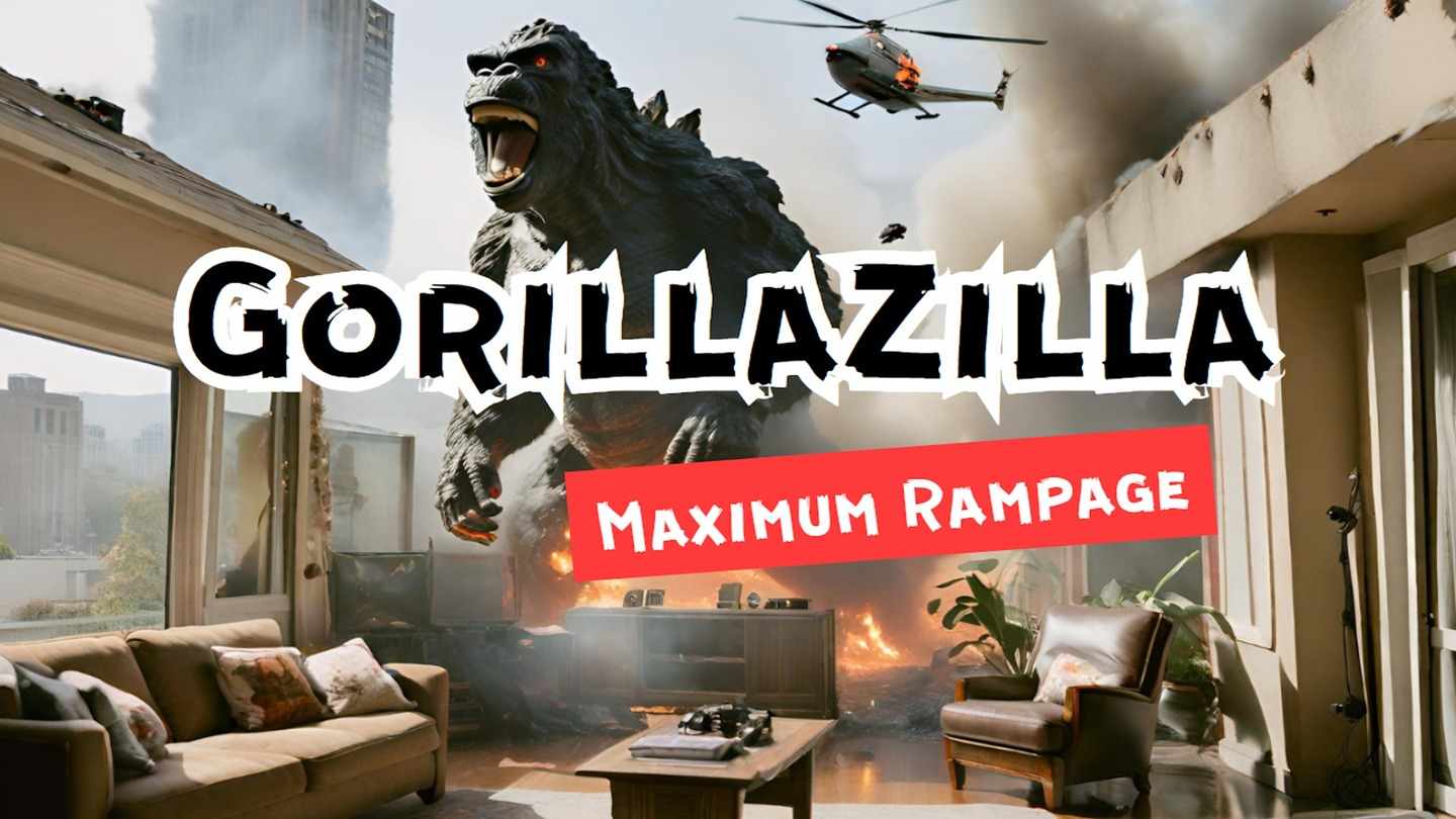 Oculus Quest 游戏《大猩猩齐拉》Gorilla Zilla