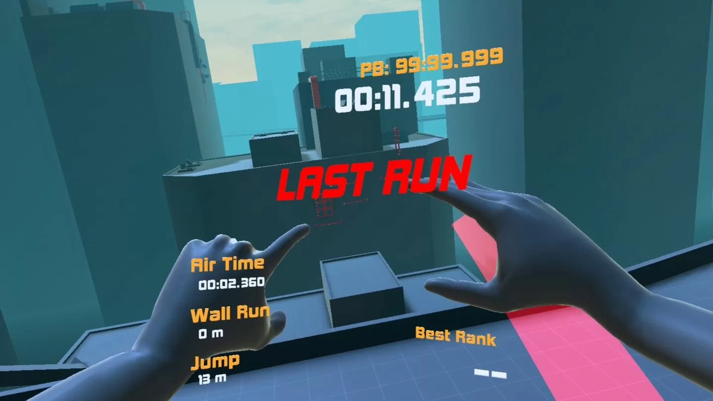 Oculus Quest 游戏《自由跑锦标赛》Freerunner Championship