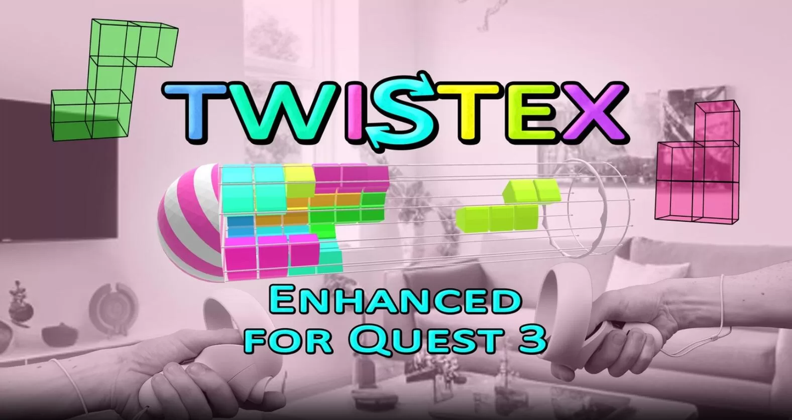 Oculus Quest 游戏《捻线方块》TWISTEX