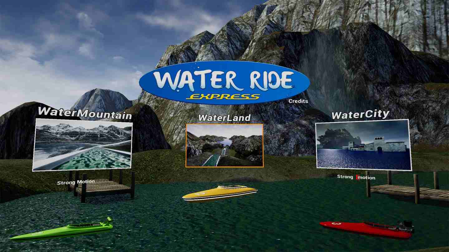 Oculus Quest 游戏《水上快车》Water Ride Express