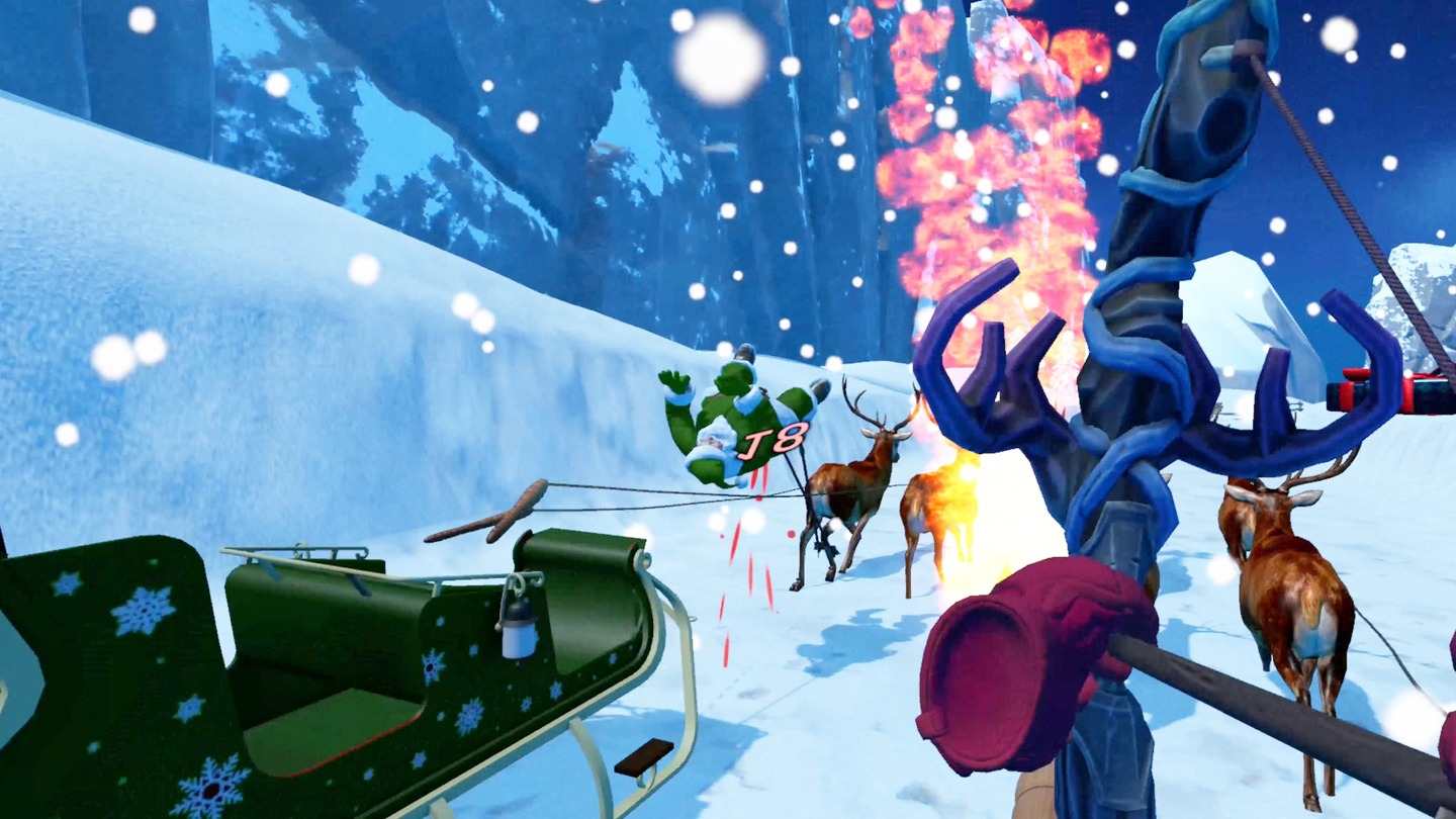 Oculus Quest 游戏《圣诞高峰》Xmas Rush