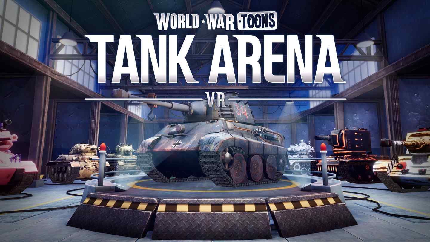 Oculus Quest 游戏《坦克竞技场 VR》World War Toons: Tank Arena VR