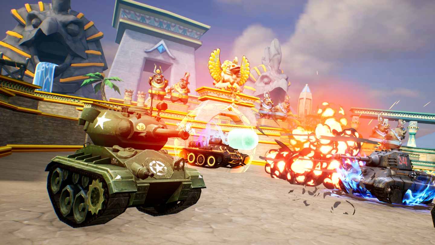 Oculus Quest 游戏《坦克竞技场 VR》World War Toons: Tank Arena VR