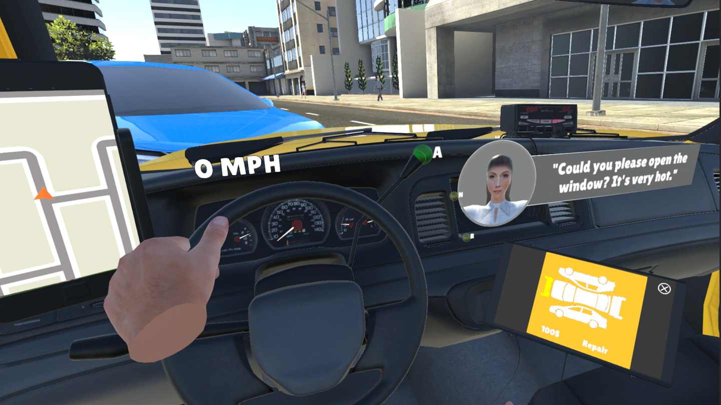 Oculus Quest 游戏《出租车生活》Taxi Life