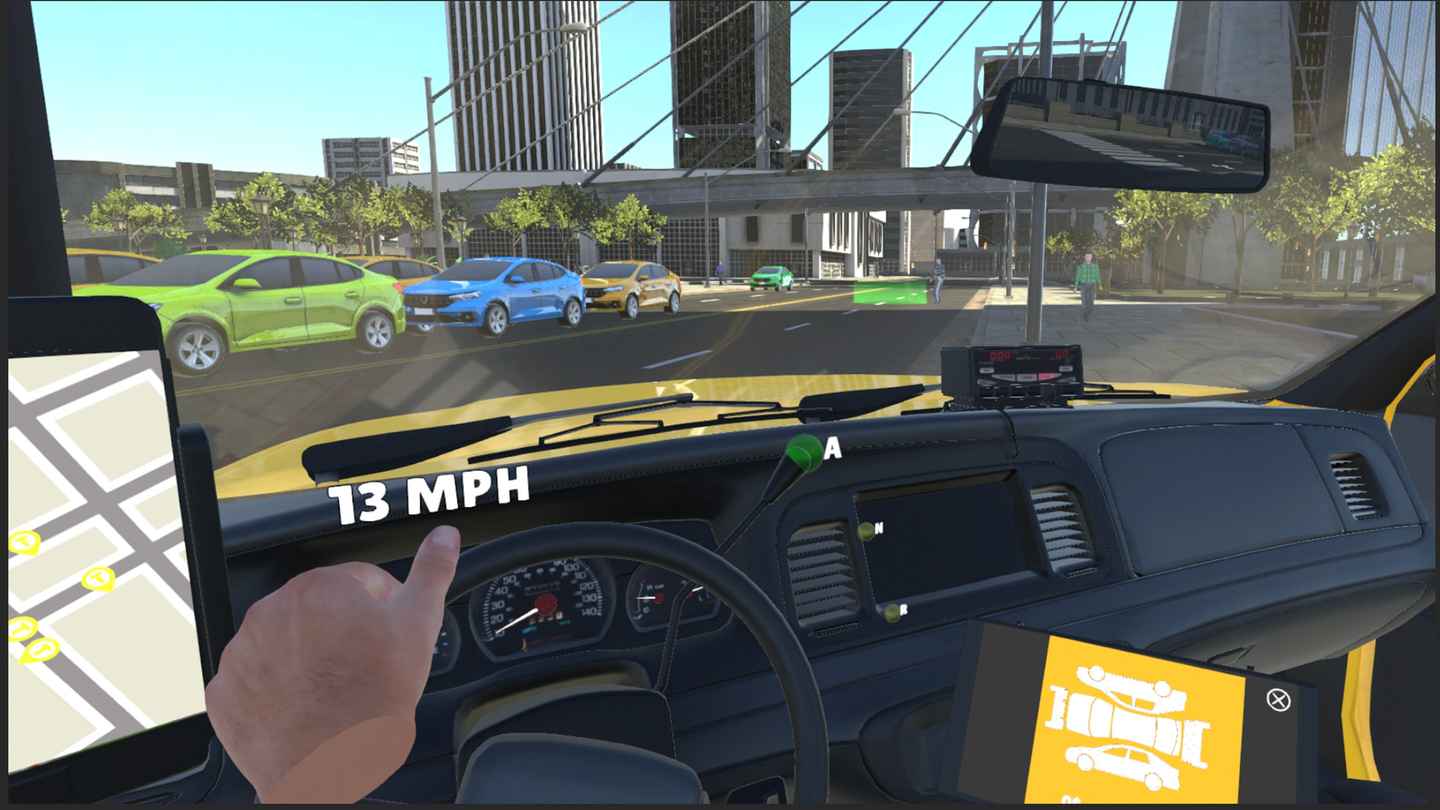 Oculus Quest 游戏《出租车生活》Taxi Life