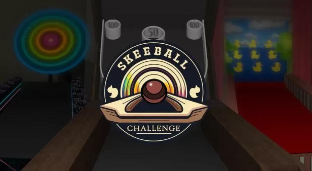 Oculus Quest 游戏《滚球挑战》Skeeball Challenge