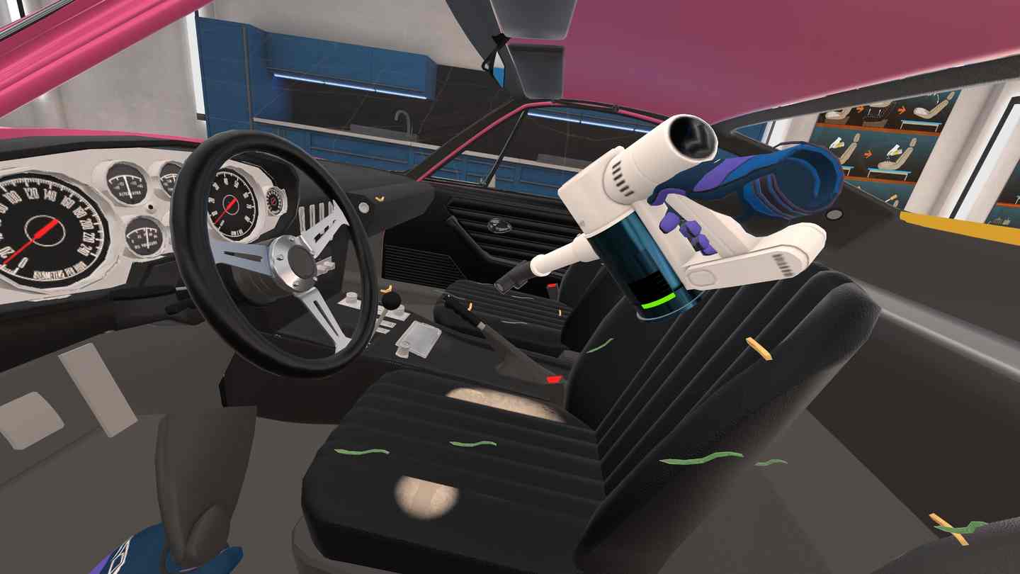 Oculus Quest 游戏《汽车美容师模拟器》Car Detailing Simulator