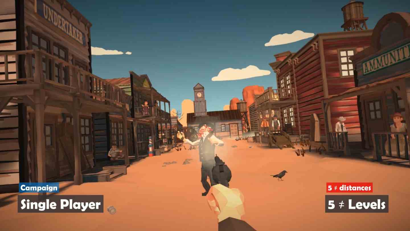 Oculus Quest 游戏《通缉手枪》WANTED