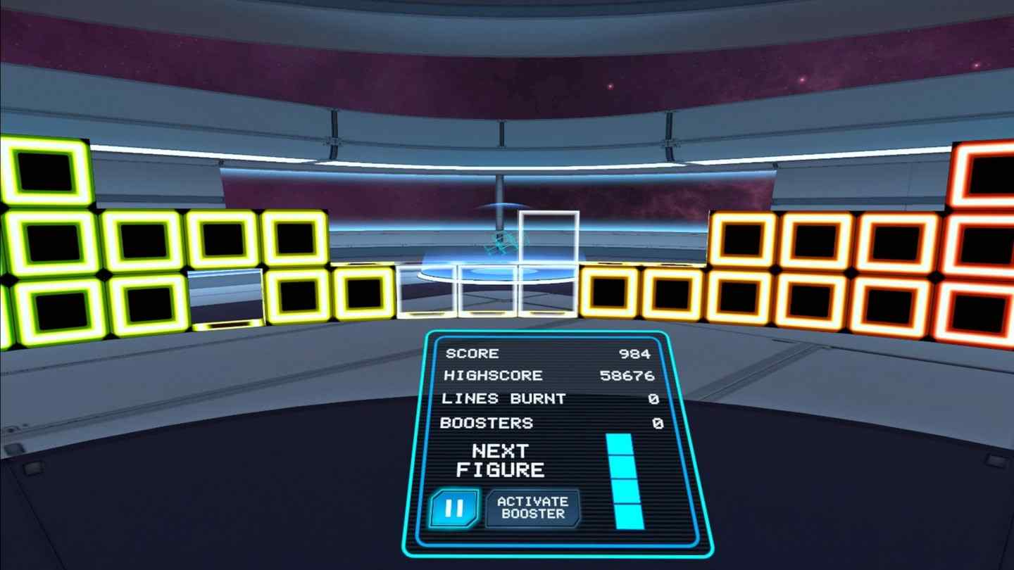 Oculus Quest 游戏《老式俄罗斯方块》Burn Circles