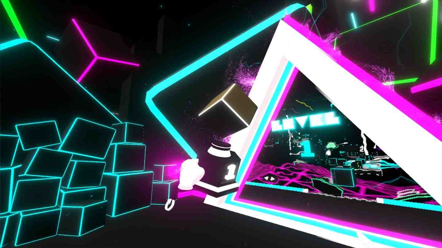 Meta Quest 游戏《霓虹网络空间》Pixel Arcade