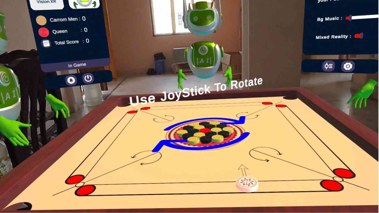 Meta Quest 游戏《皇家卡罗姆》RealCarrom