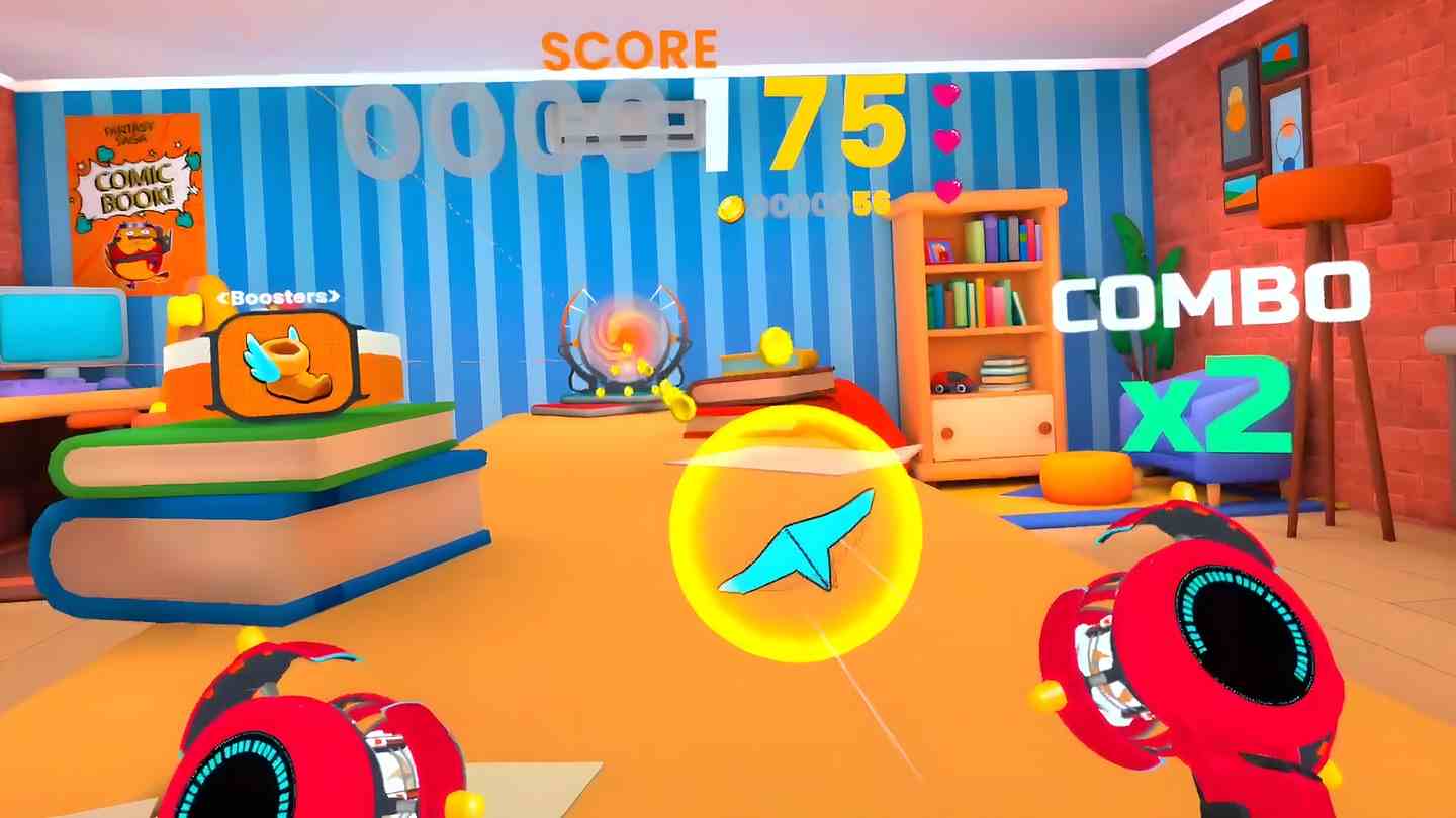 Meta Quest 游戏《航空纸机模拟器VR》AEROGAMI VR: PAPER PLANE SIMULATOR