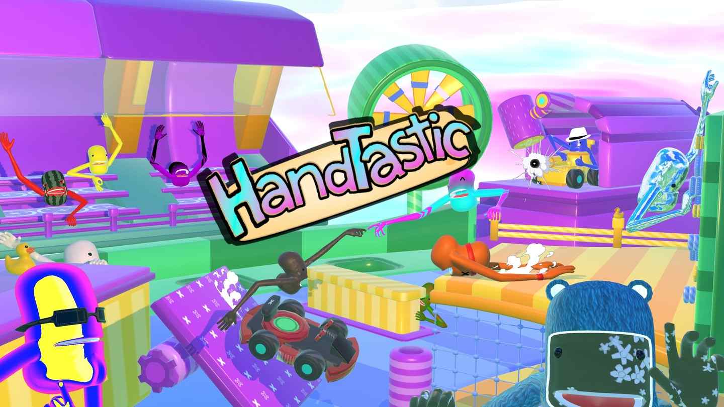 Meta Quest 游戏《手部粘液》HandTastic