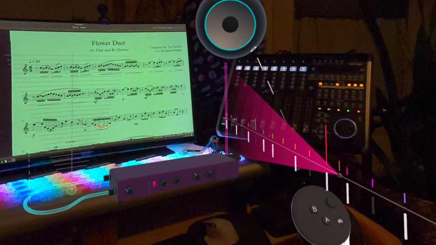 Meta Quest 游戏《特雷门琴》Theremin