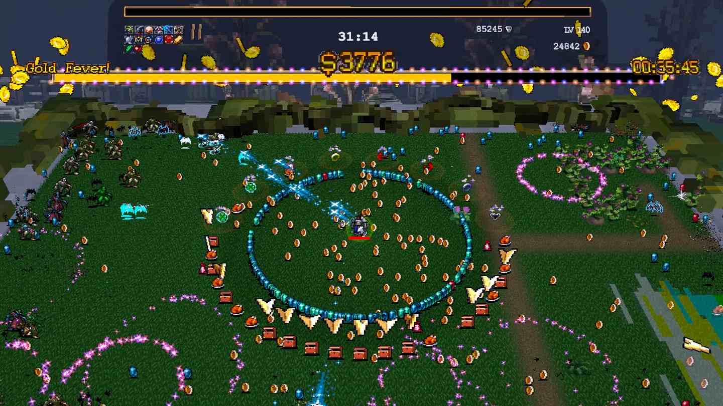 Meta Quest 游戏《吸血鬼幸存者VR》Vampire Survivors VR