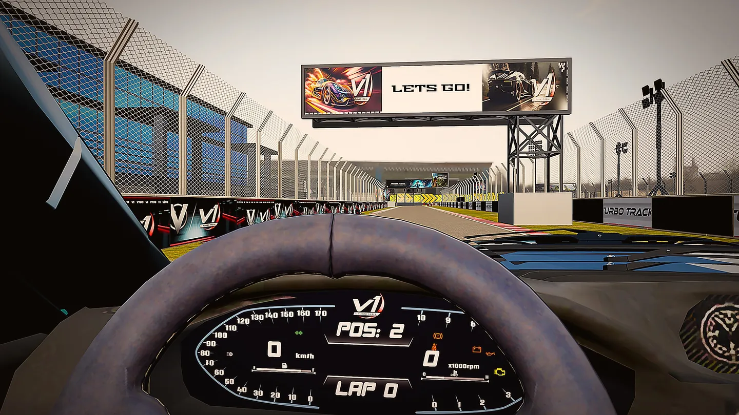 Meta Quest 游戏《V1：涡轮赛道》V1: Turbo Track