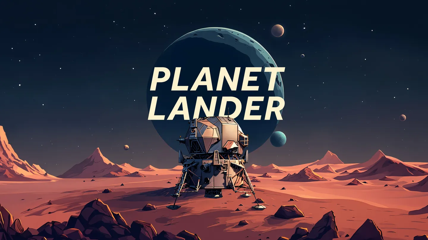 Meta Quest 游戏《行星着陆器》Planet Lander
