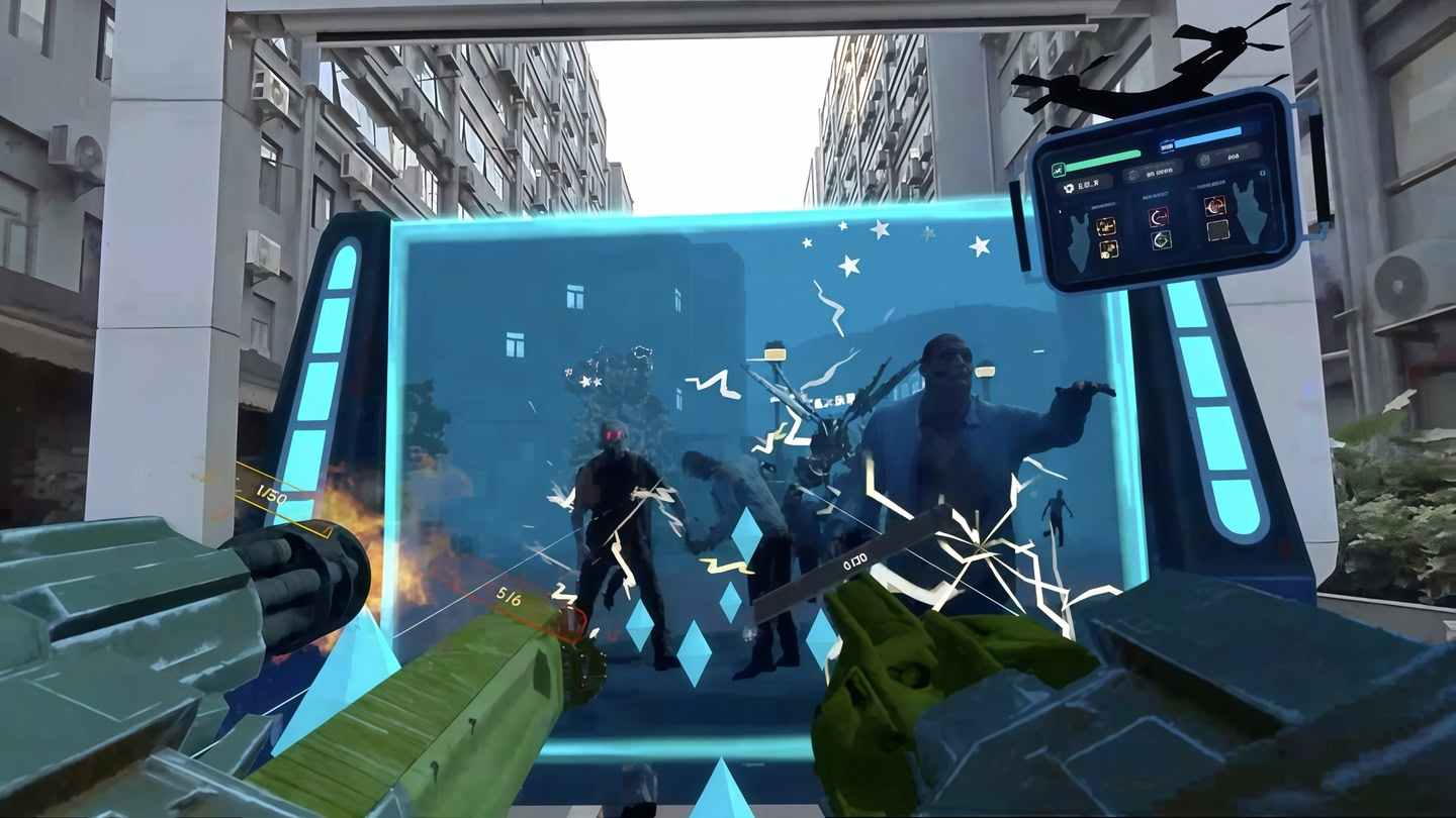 Meta Quest 游戏《裂谷英雄 部落生存》Rift Hero: Mixed Reality Horde Survival