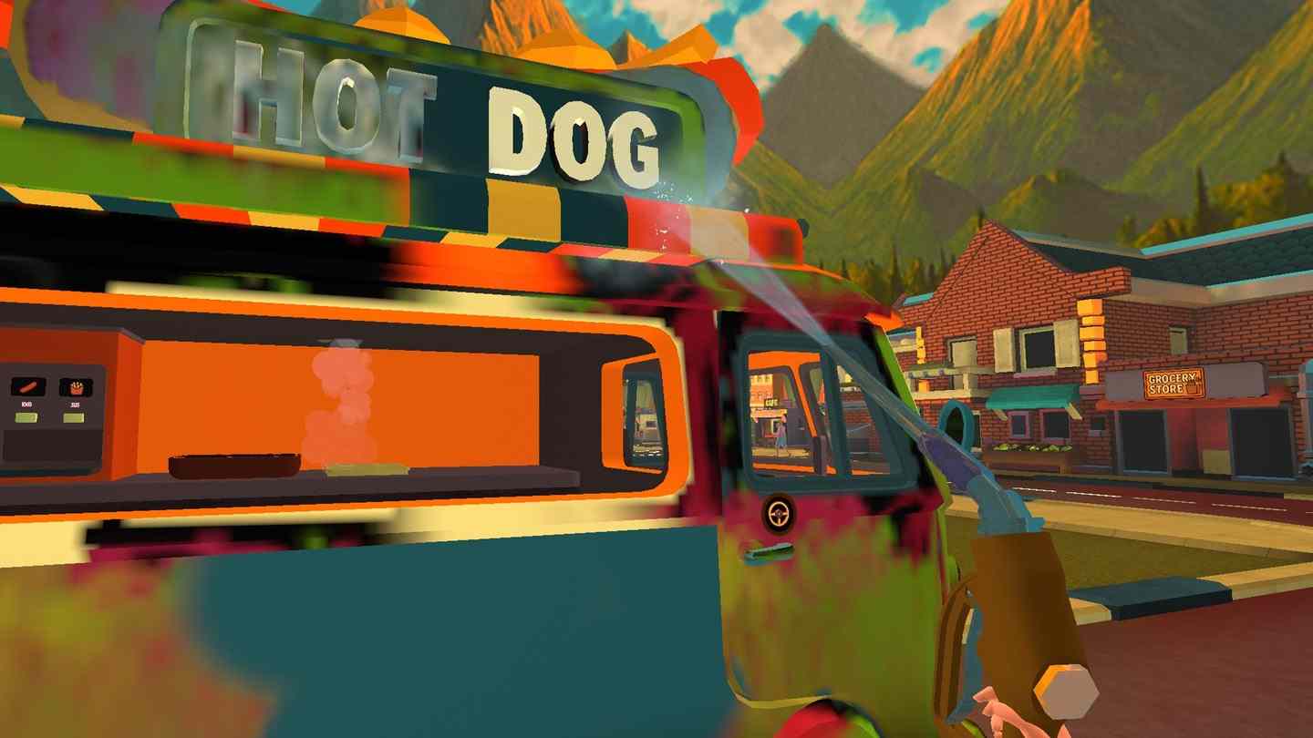 Meta Quest 游戏《古怪的卡车》Serve Swerve