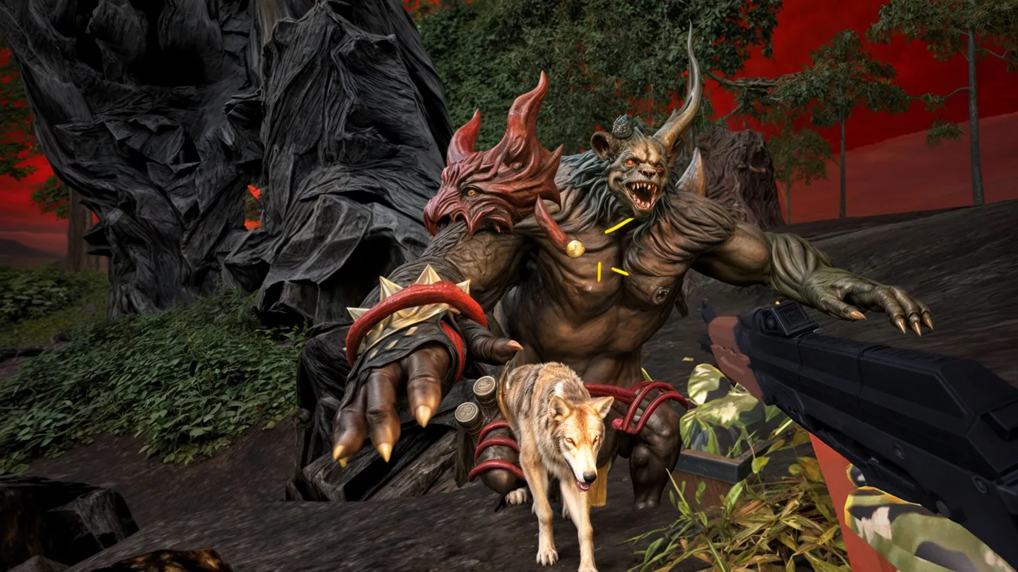 Meta Quest 游戏《雪人狩猎》Yeti Hunt