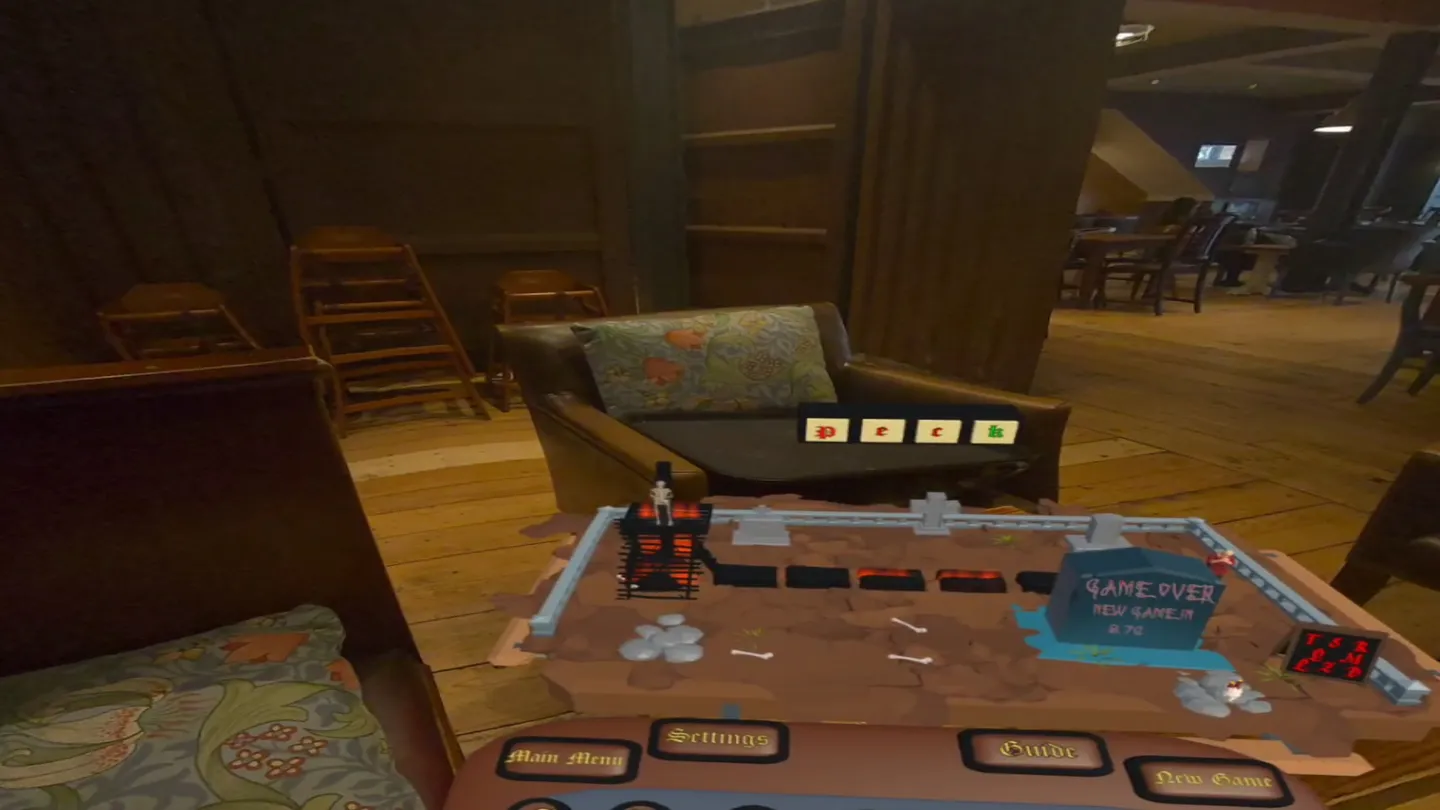 Meta Quest 游戏《绞刑架AR》Hangman AR