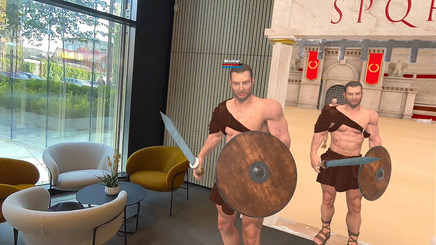 Meta Quest 游戏《角斗士之战：混合现实格斗》Gladiator Battle: Mixed Reality Fight