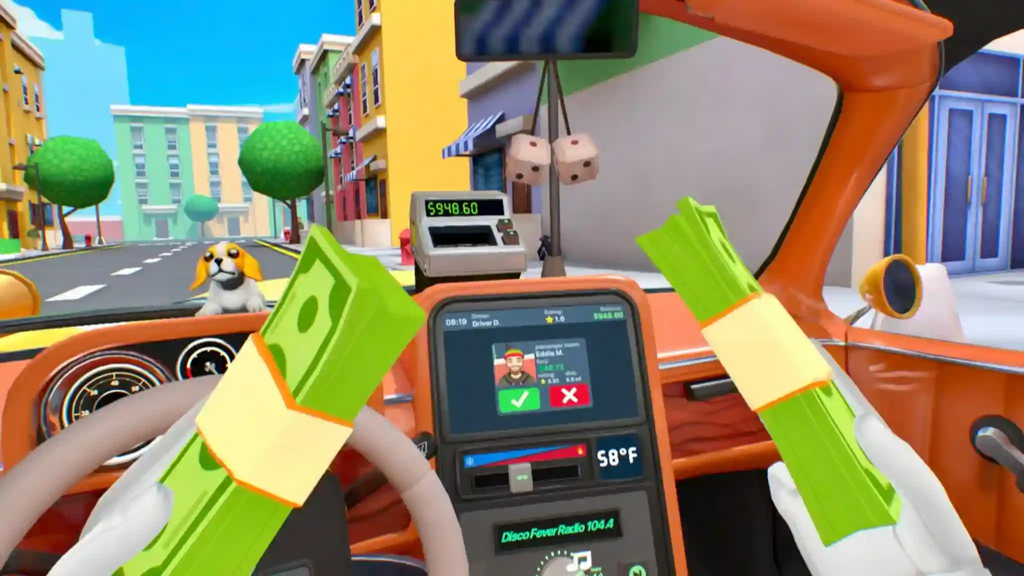 Meta Quest 游戏《出租车司机VR》TAXI DRIVER VR