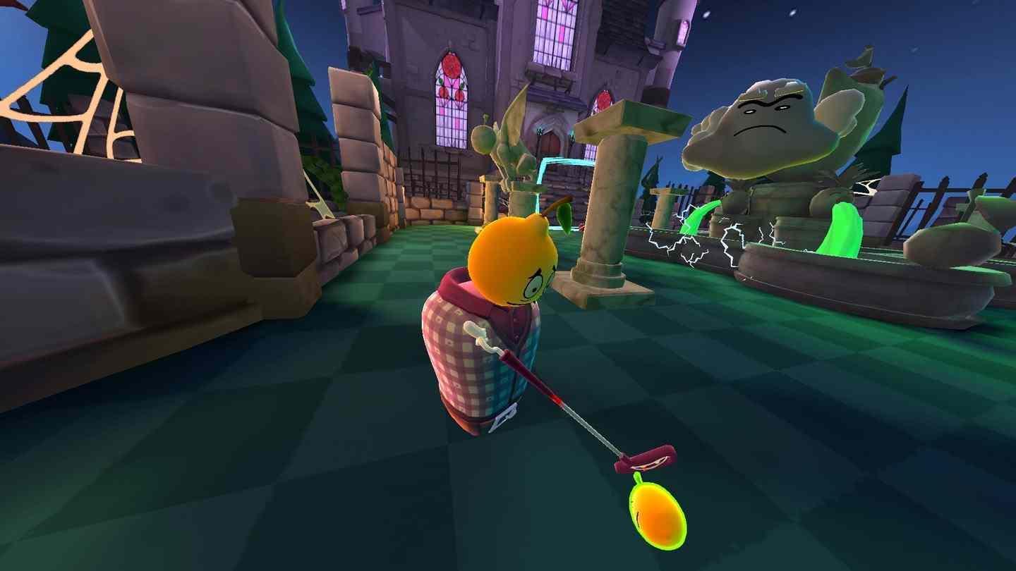 Meta Quest 游戏《水果高尔夫》Fruit Golf