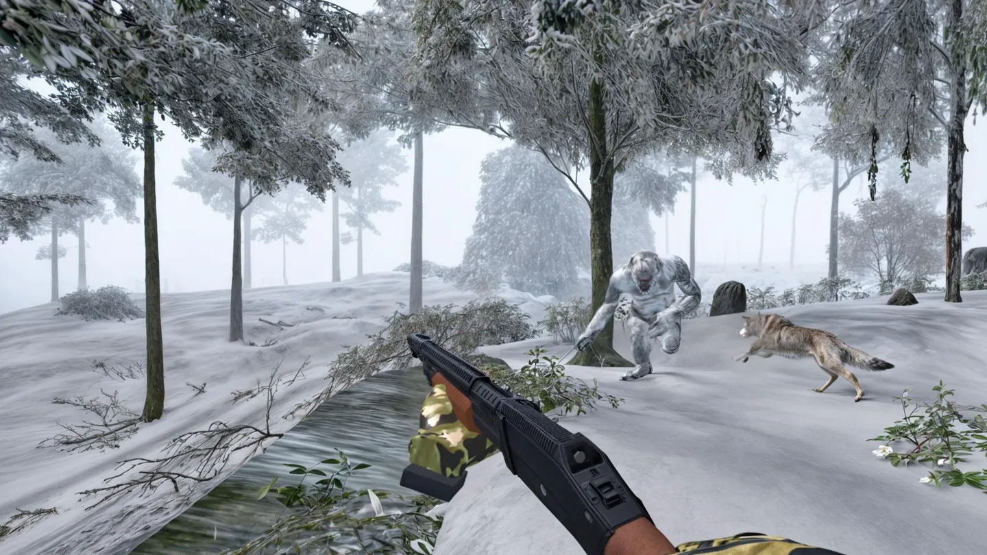 Meta Quest 游戏《雪人狩猎》Yeti Hunt