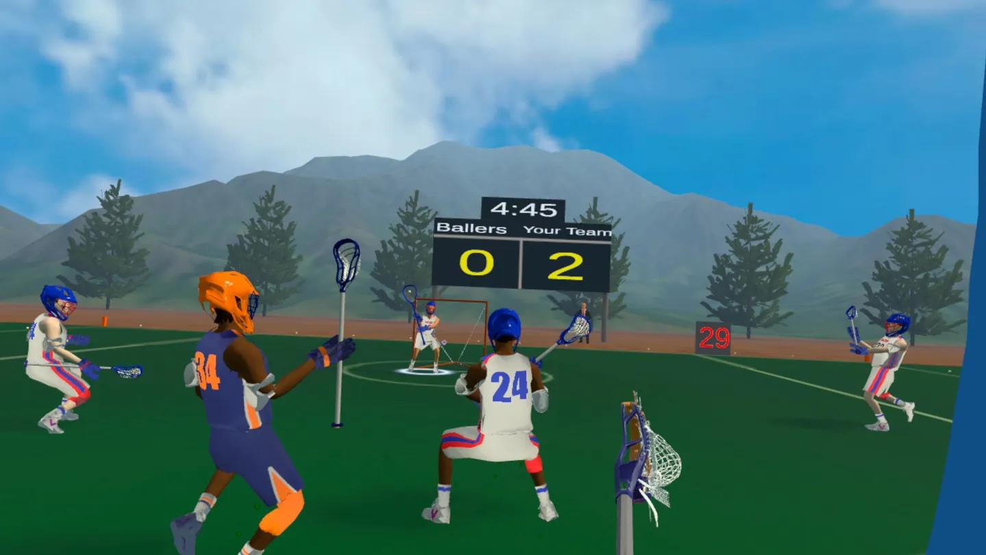 Meta Quest 游戏《球员模拟》LAX VR