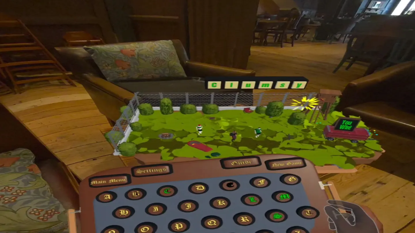 Meta Quest 游戏《绞刑架AR》Hangman AR